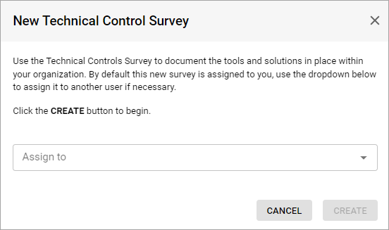 New Technical Controls Survey